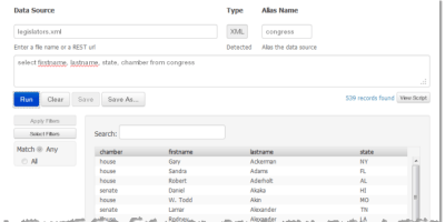Presto Raql Explorer