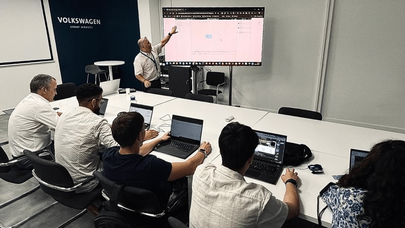 Carles At WolksWagen Spain