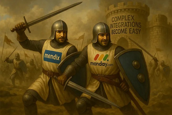 Mendix and Monday together better